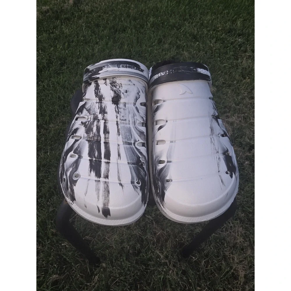 classic work graphic Rugged Shark Mens 9